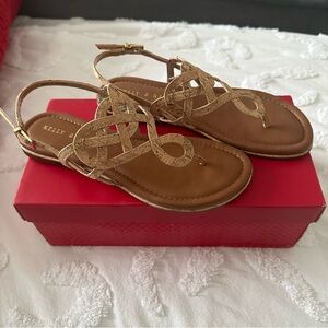Kelly & Katie Tan Sandals - 7M